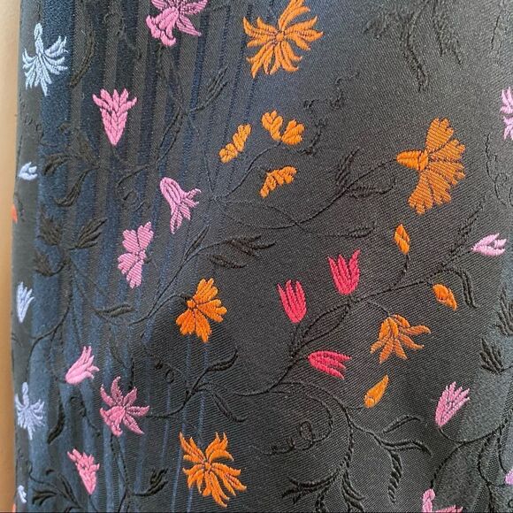 Favourbrook London Black Printed Silk Vest XL - Picture 5 of 11